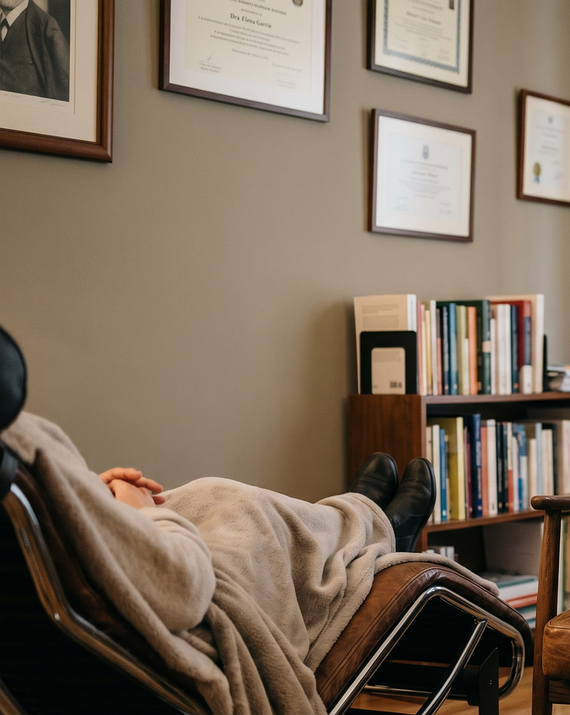 therapy session psychologist client office