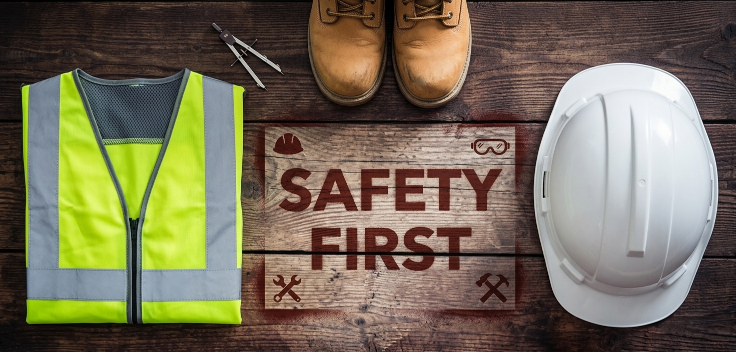 Safety culture development — team reviewing procedures
